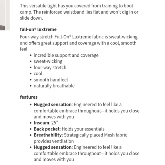 Lululemon TrainTimes 7/8 25" leggings, size 4 - Picture 12 of 12